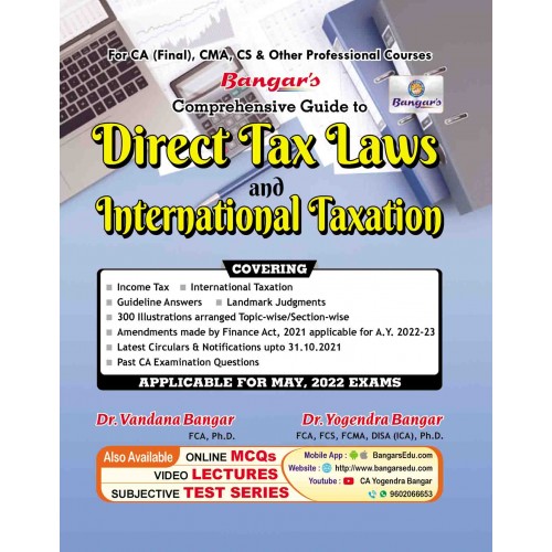Yogendra Bangar's Direct Tax Laws and International Taxation for CA ...