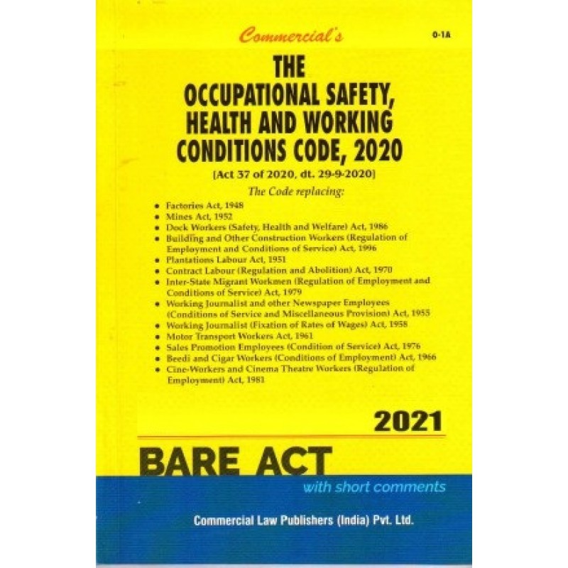 Commercial's Occupational Safety, Health and Working Conditions Code ...
