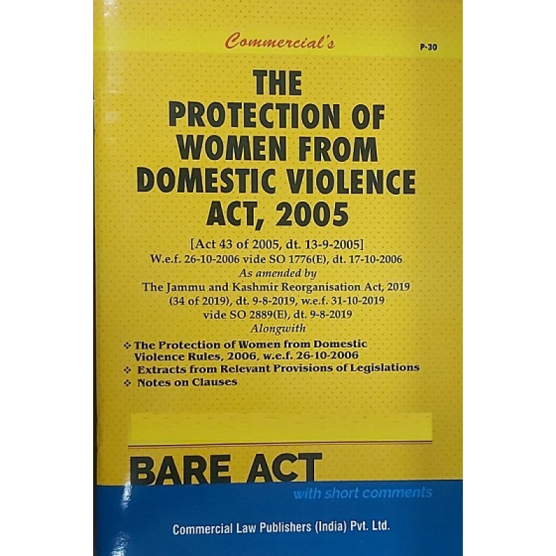 Commercial’s The Protection of Women from Domestic Violence Act, 2005 ...