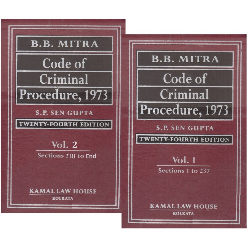 Kamal Law House's B. B. Mitra's Commentary on the Code of Criminal ...