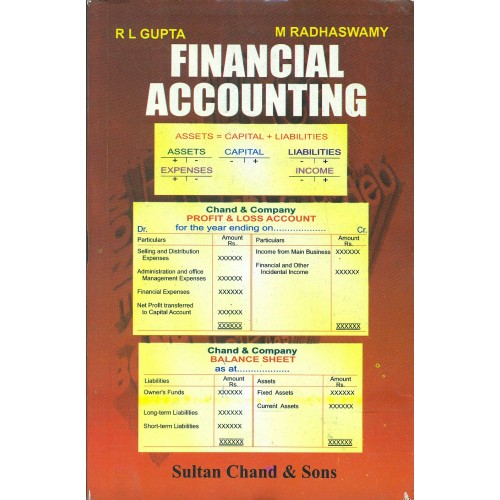 Sultan Chand & Son's Financial Accounting by R. L. Gupta & M. Radhaswamy