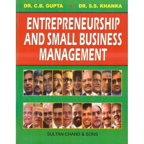 Sultan Chand's Entrepreneurship and Small Business Management by Dr. C ...