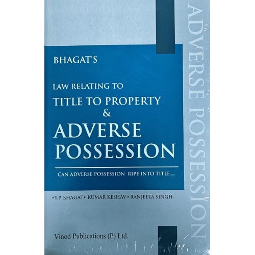 Vinod Publication's Law Relating to Title to Property & Adverse ...