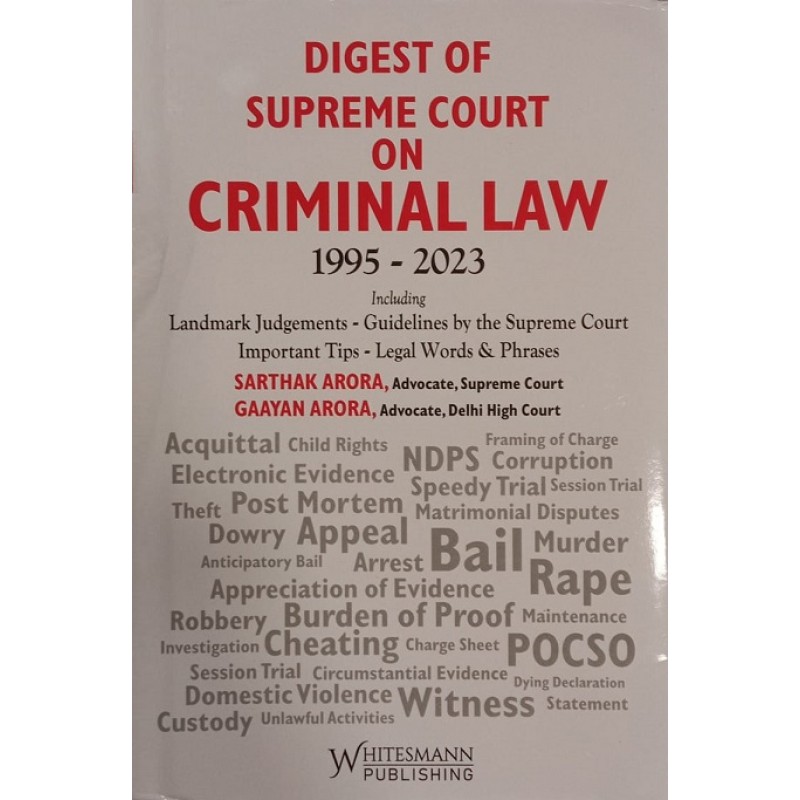 Digest Criminal Court Judgements Latest Supreme Court Judgement On