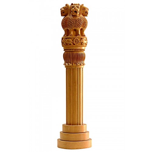 Ashok Stambh 10 Inch | Ashok Stambh National Emblem Showpiece/Pillar
