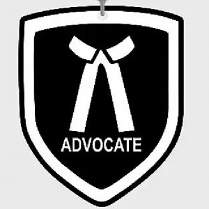 Advocates Stickers for Car, Bike, Office etc [Set of 3 S"tickers" - 5"]