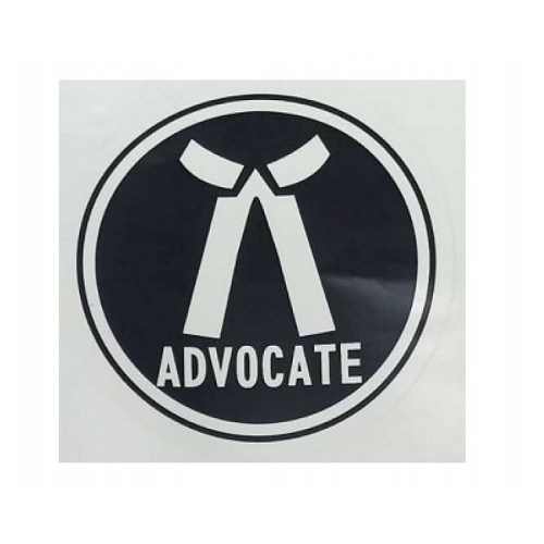 Advocates Stickers for Car, Bike, Office etc [Set of 3 Stickers - 5