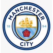 Manchester City Football Club Sticker for Car, Bike & Office etc [Manchester City F.C. Big - 3.5" Pack of 3]